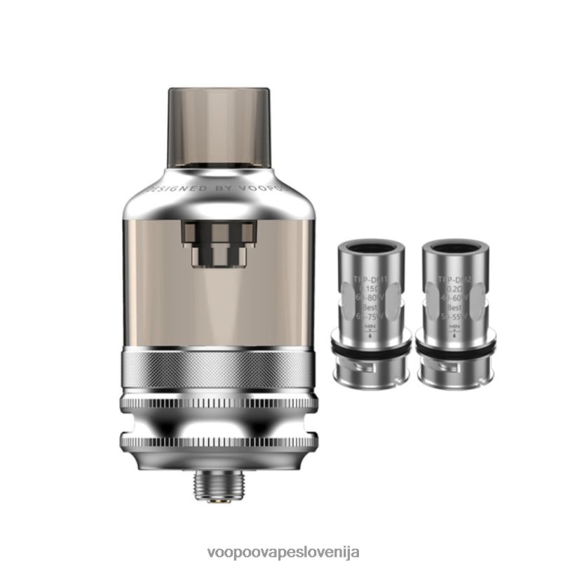 82HJH562 VOOPOO TPP pod rezervoar srebro - VOOPOO Vape Slovenija