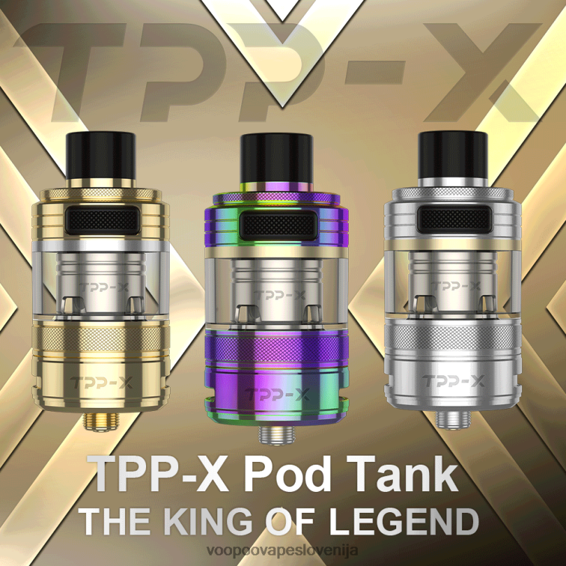 82HJH514 VOOPOO TPP X pod rezervoar mavrica - VOOPOO Vape Instructions