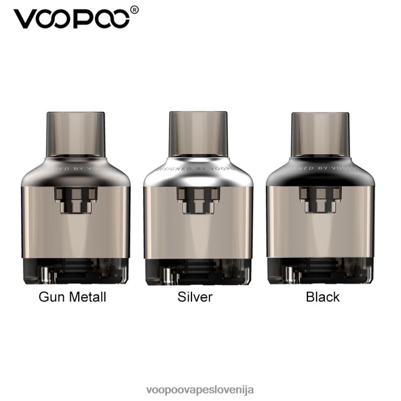 82HJH566 VOOPOO TPP POD (2 kosa) Črna - VOOPOO Vape Price