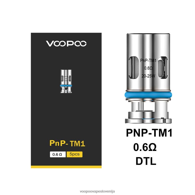 82HJH593 VOOPOO PNP tuljave (5 kosov) pnp-tm1 - VOOPOO Vape Ljubljana