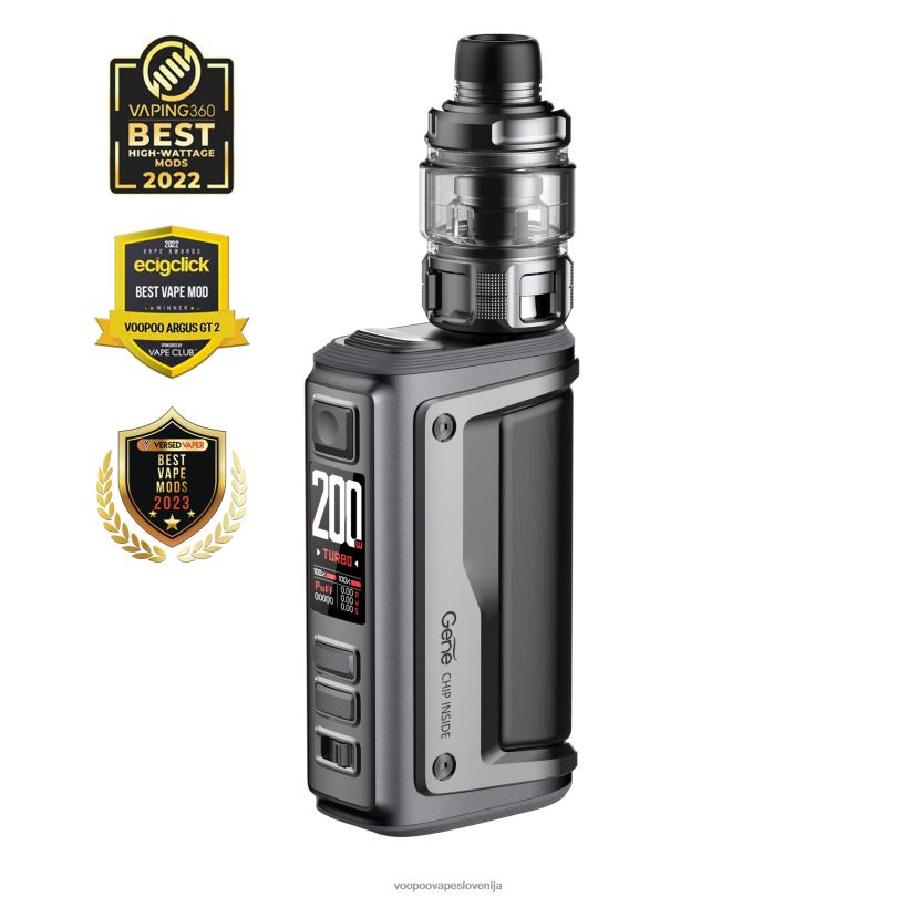 82HJH1 VOOPOO ARGUS GT II komplet rezervoarja grafit - VOOPOO Slovenija