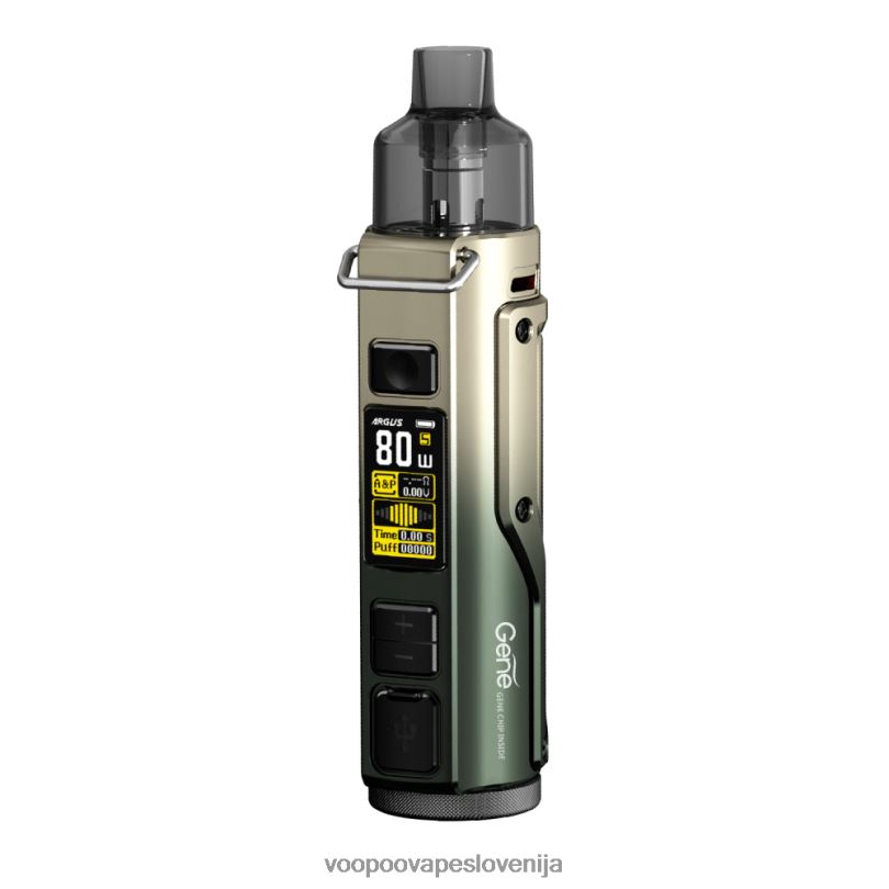82HJH30 VOOPOO ARGUS PRO pod mod komplet črno zeleno zlato - VOOPOO Vape Amazon