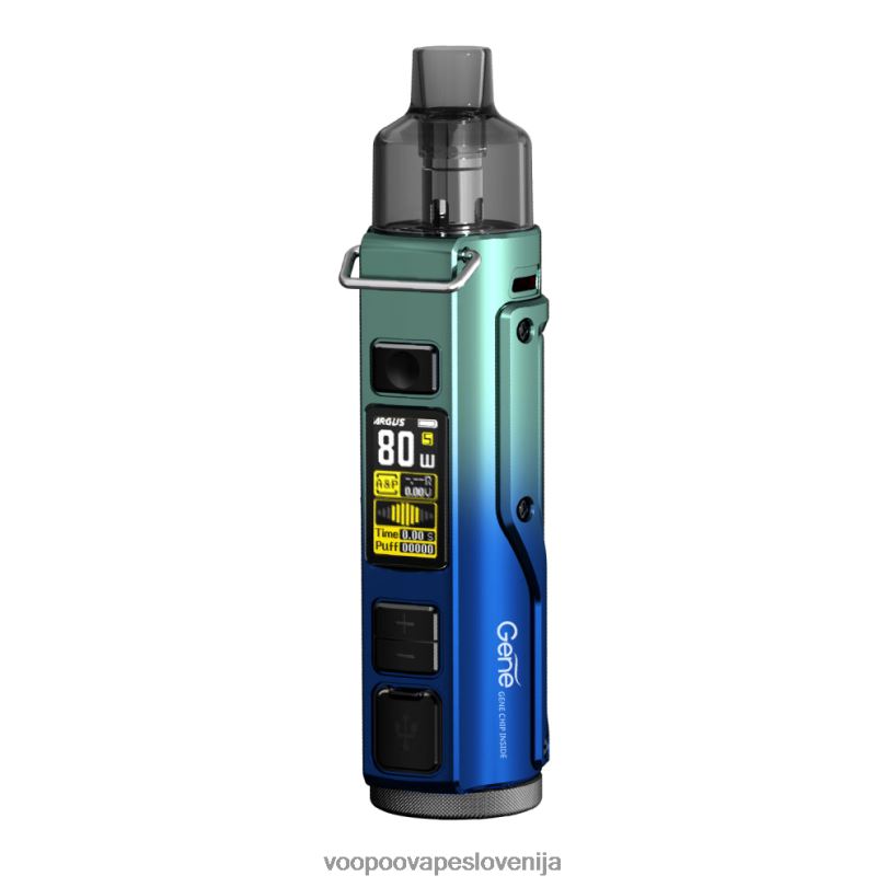82HJH31 VOOPOO ARGUS PRO pod mod komplet modro zelena - VOOPOO Slovenija