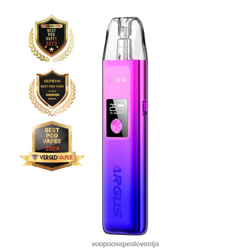 82HJH6 VOOPOO ARGUS G komplet za pod modra aurora - VOOPOO Vape Price