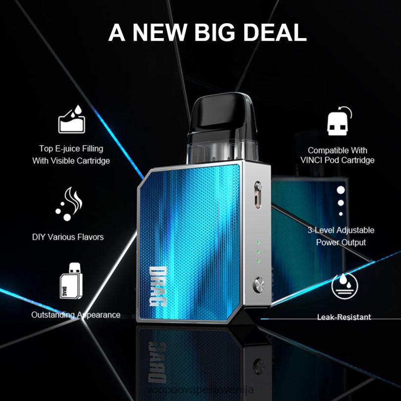 82HJH152 VOOPOO DRAG NANO 2 komplet za pod zeleni čaj - VOOPOO Vape Slovenija