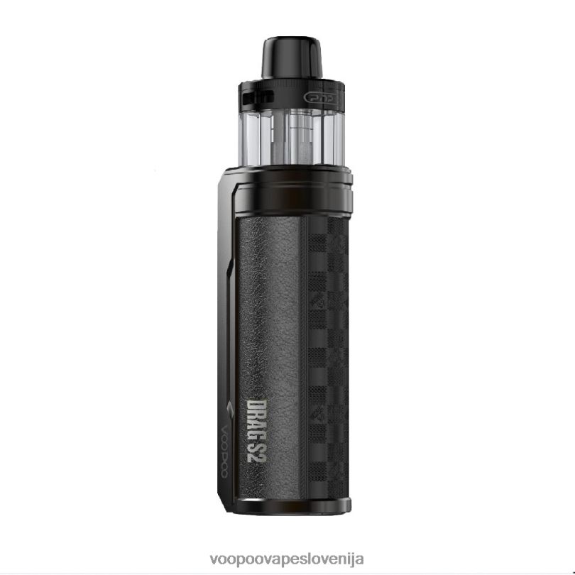 82HJH265 VOOPOO DRAG S2 pod mod komplet karirasta črna - VOOPOO Vape Vinci Slovenija