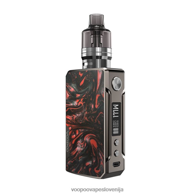 82HJH296 VOOPOO DRAG 2 osvežite izdajo platinasto-ognjeni oblak - VOOPOO Vape Price