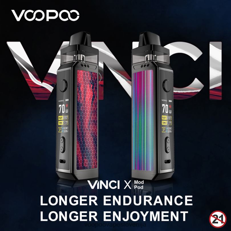 82HJH346 VOOPOO VINCI X mod pod kit karbonska vlakna - VOOPOO Vape Price
