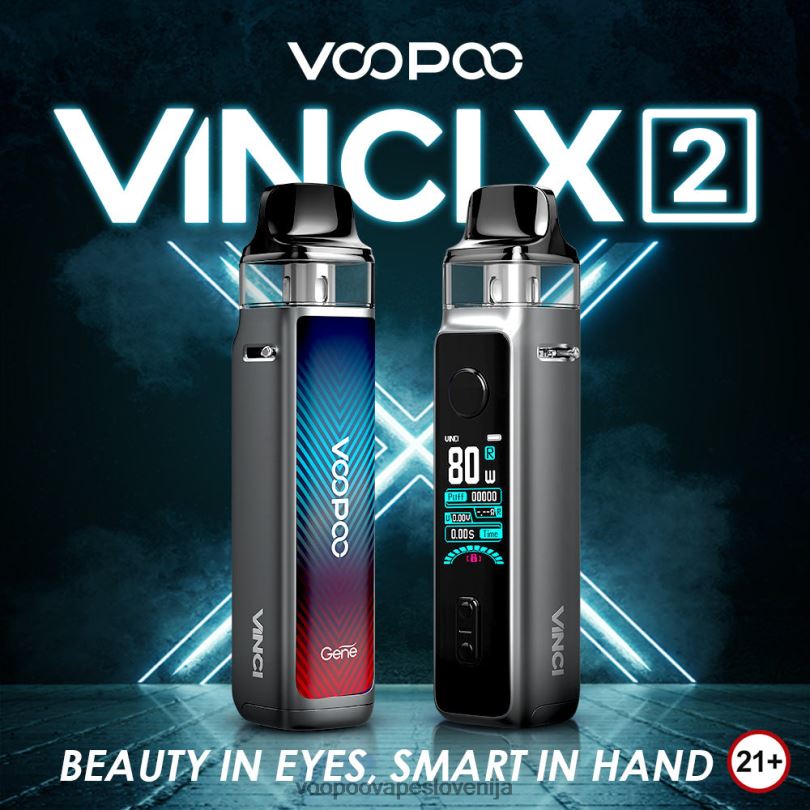 82HJH347 VOOPOO VINCI X 2 komplet karbonska vlakna - VOOPOO Vape Argus