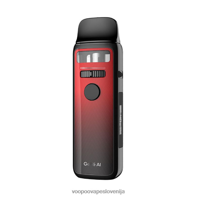 82HJH361 VOOPOO VINCI 3 pod mod komplet aurora rdeča - VOOPOO Slovenija