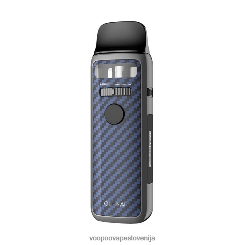 82HJH363 VOOPOO VINCI 3 pod mod komplet ogljikova vlakna modra - VOOPOO Vape Ljubljana