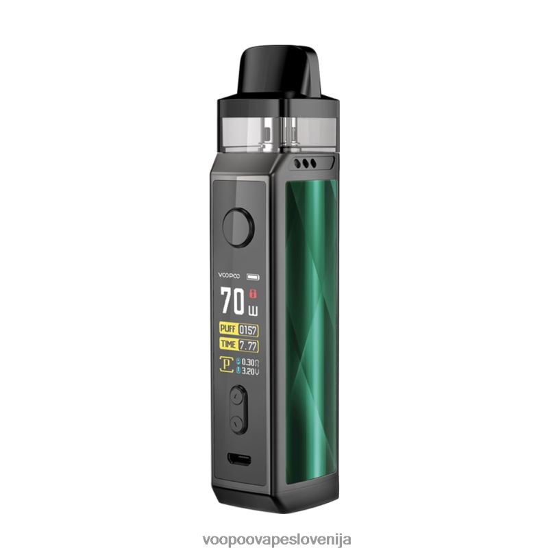 82HJH388 VOOPOO VINCI X mod pod kit bleščeče-zelena - VOOPOO Vape Gene Slovenija